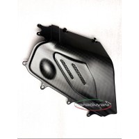 Carbonvani - Ducati Panigale V4 / S / R Carbon Fiber Right Side Insert for OE Belly pan for Akrapovic Exhaust (2022+) Carbonvani - Ducati Panigale V4 / S / R Carbon Fiber Right Side Insert for OE Belly pan for Akrapovic Exhaust (2022+)